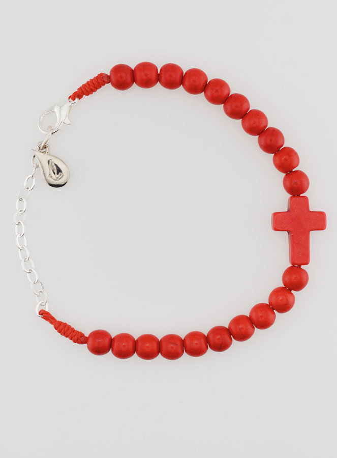 Bracelet Dizainier Enfant - Rouge (pic 1)