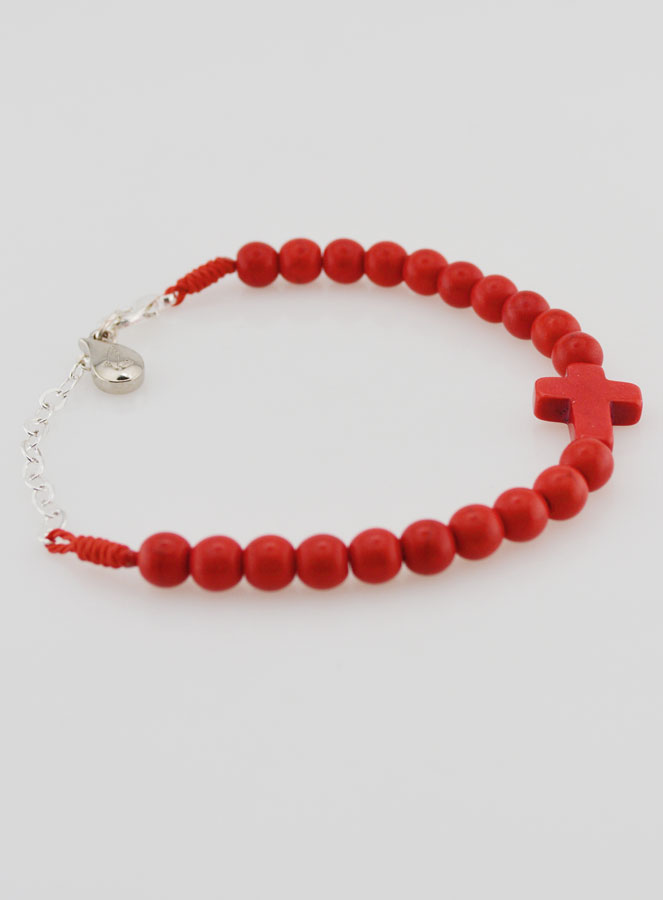 Bracelet Dizainier Enfant - Rouge (pic 2)