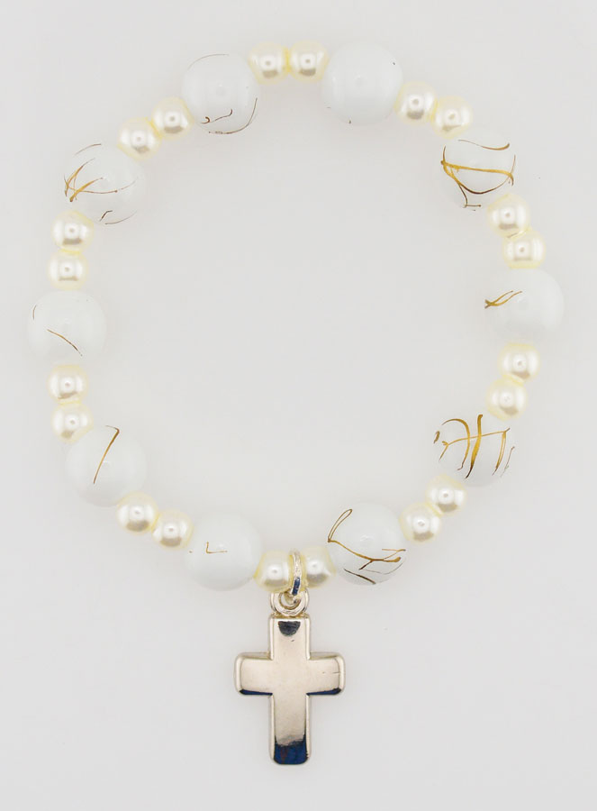 Bracelet Dizainier Enfant - Blanc (pic 1)