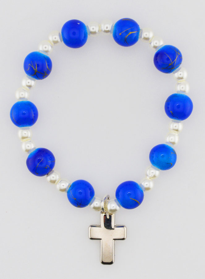 Bracelet Dizainier Enfant - Bleu Foncé (pic 1)