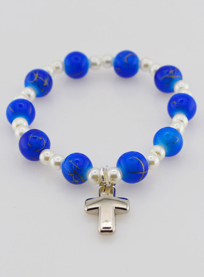 Bracelet Dizainier Enfant - Bleu Foncé (pic 2)