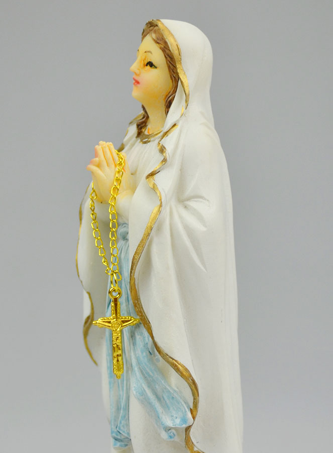 Statue Notre Dame de Lourdes - 20cm (pic 4)