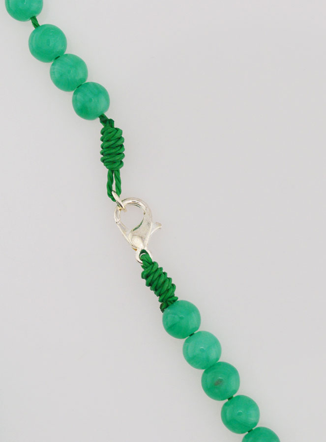 Chapelet Enfant en Perles de Verre - Vert (pic 4)