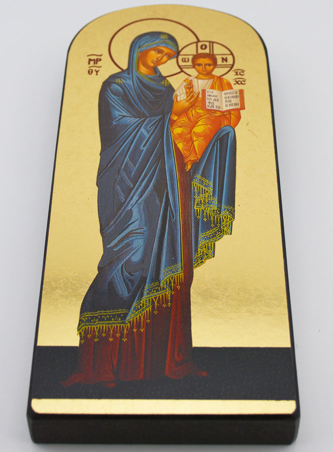 Icône Byzantine Marie Porte du Ciel - 23cm (pic 2)
