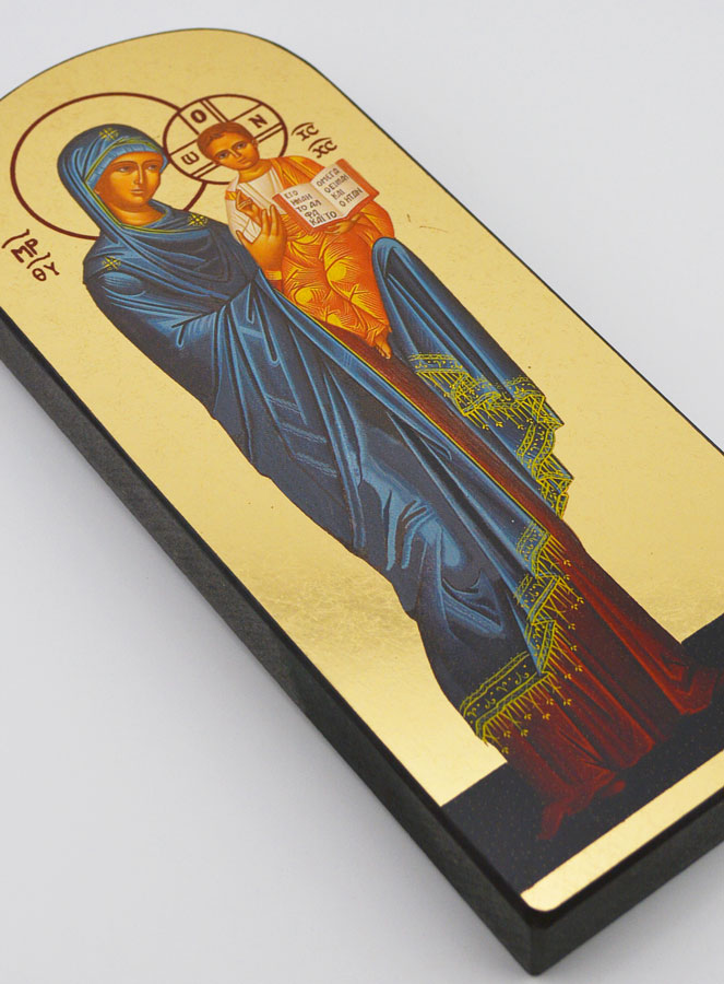 Icône Byzantine Marie Porte du Ciel - 23cm (pic 3)