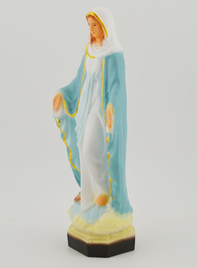 Statue Religieuse Vierge Marie Miraculeuse 13cm (pic 2)