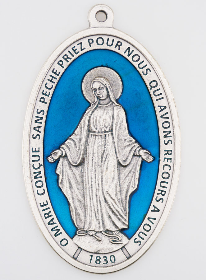 Médaille Miraculeuse Plaque de Porte - 10,5cm (pic 1)