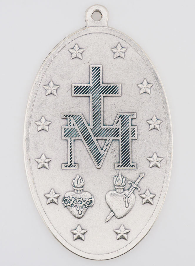 Médaille Miraculeuse Plaque de Porte - 10,5cm (pic 2)