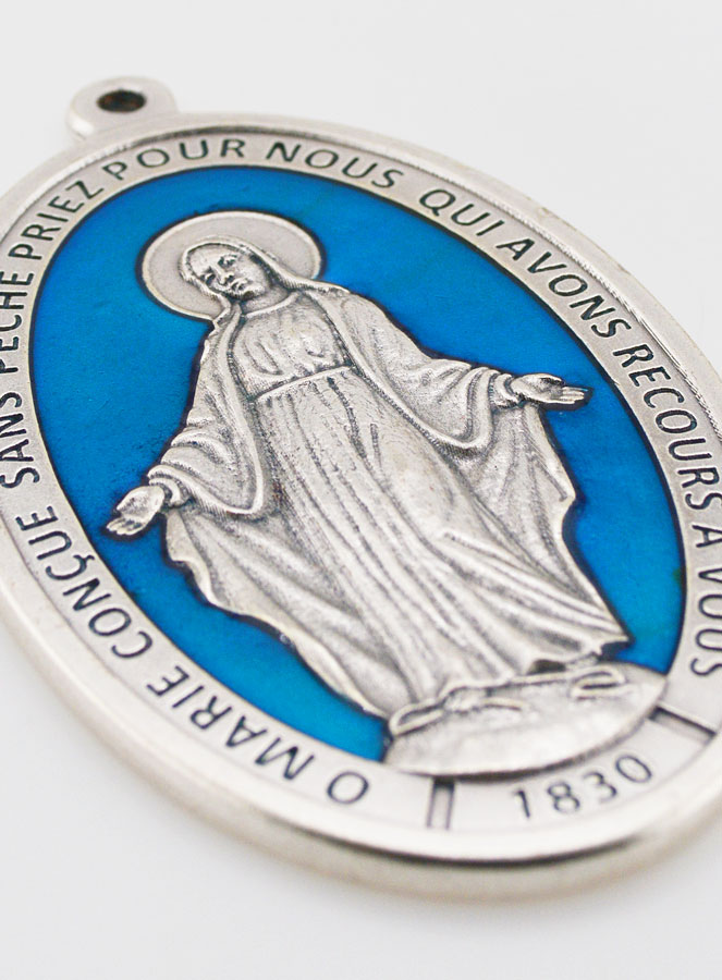Médaille Miraculeuse Plaque de Porte - 10,5cm (pic 3)