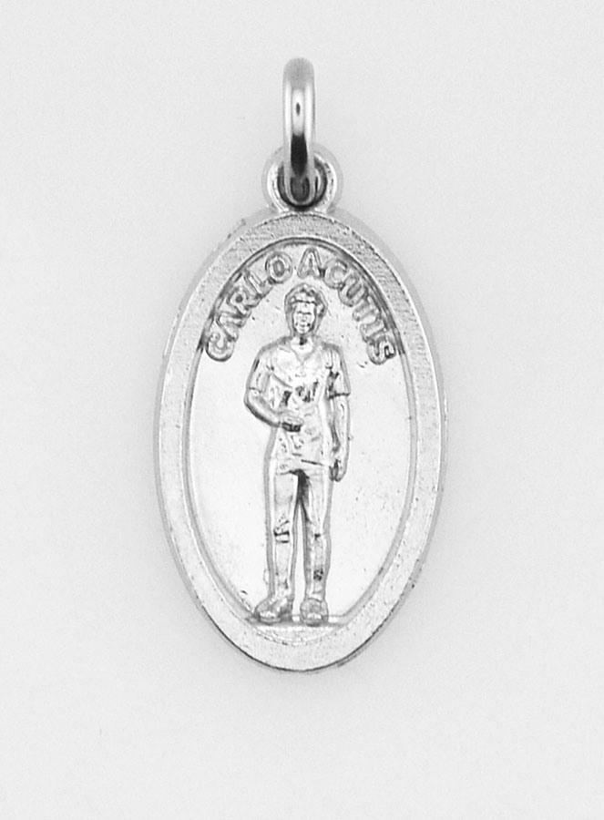 Médaille Bienheureux Carlo Acutis - 19mm (pic 1)