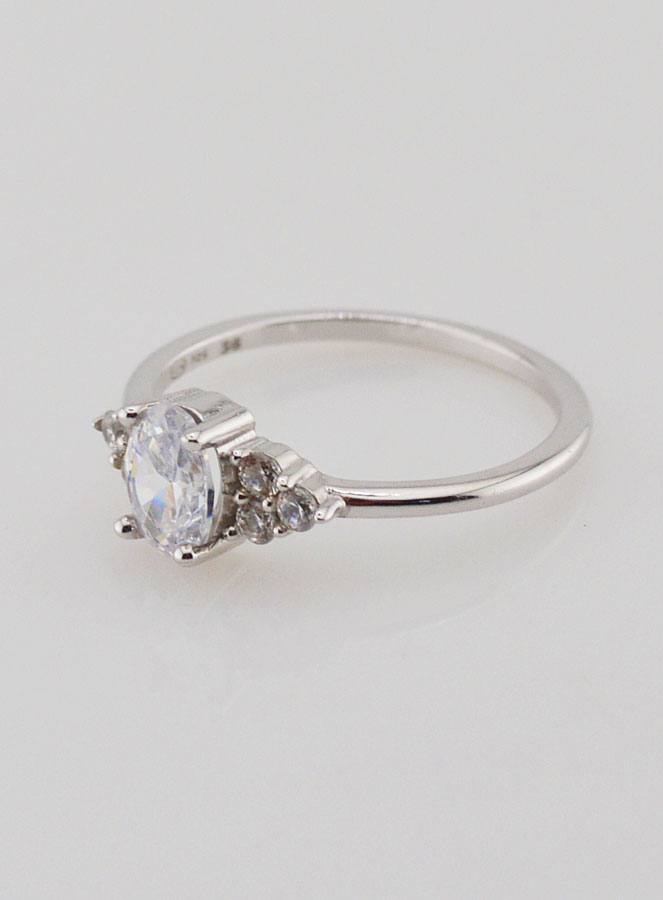 Bague Trilogie en Argent Massif - T56 (pic 2)