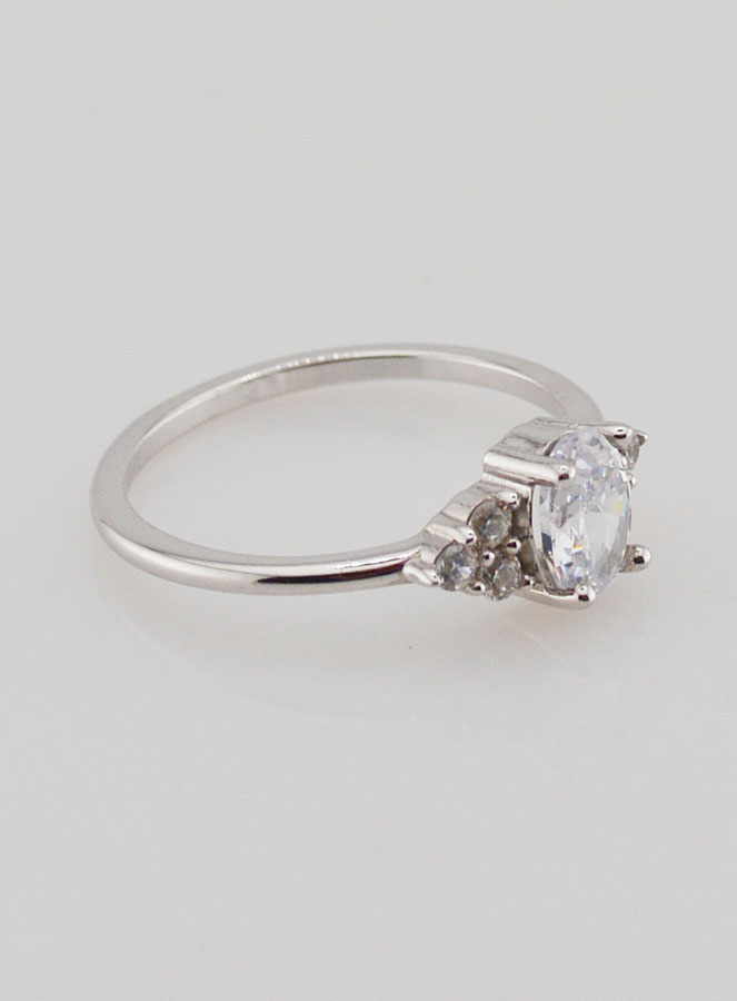 Bague Trilogie en Argent Massif - T56 (pic 3)