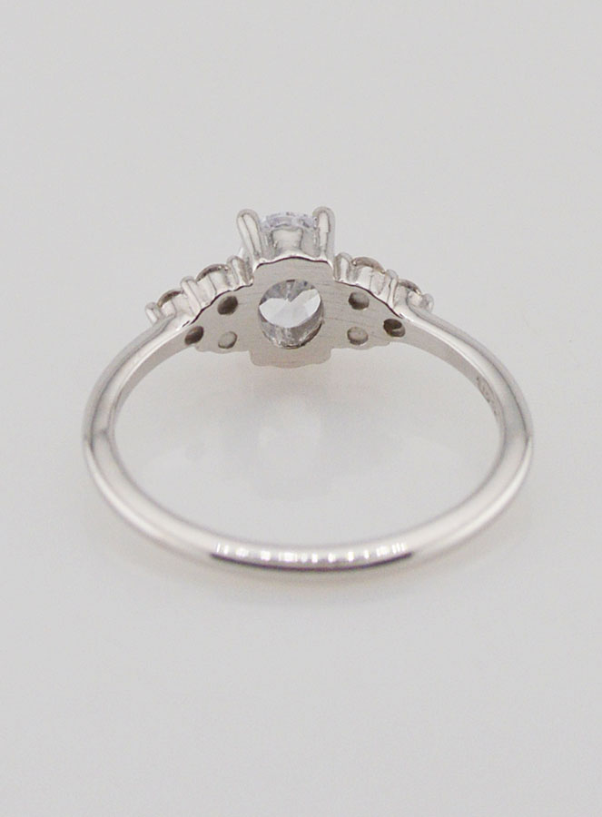 Bague Trilogie en Argent Massif - T56 (pic 4)