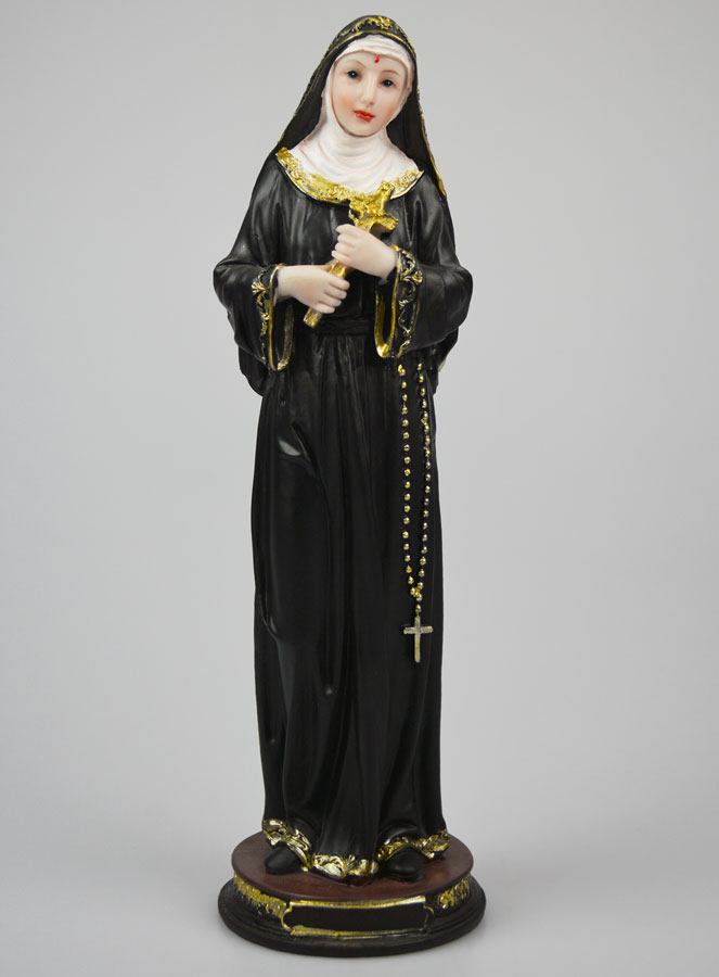 Statue Sainte Rita 30cm (pic 1)
