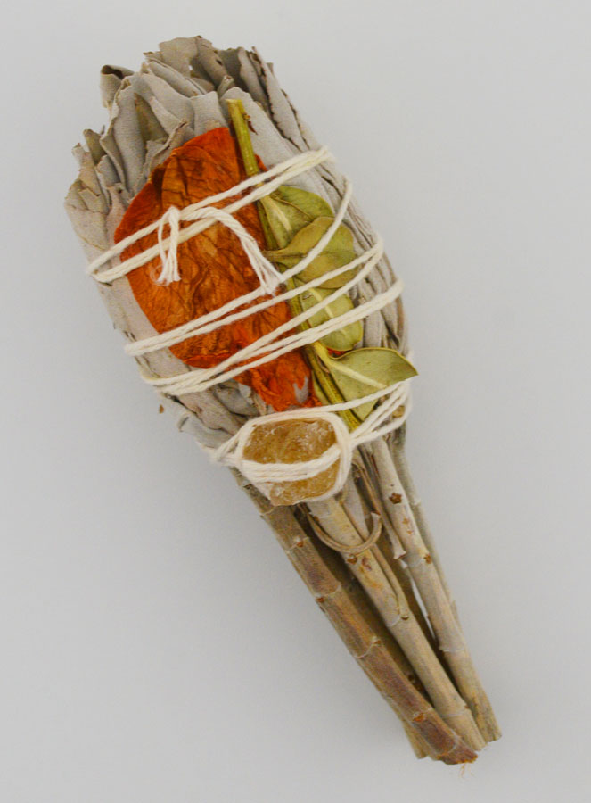 Smudge Torche de Sauge Blanche & Citrine (pic 1)