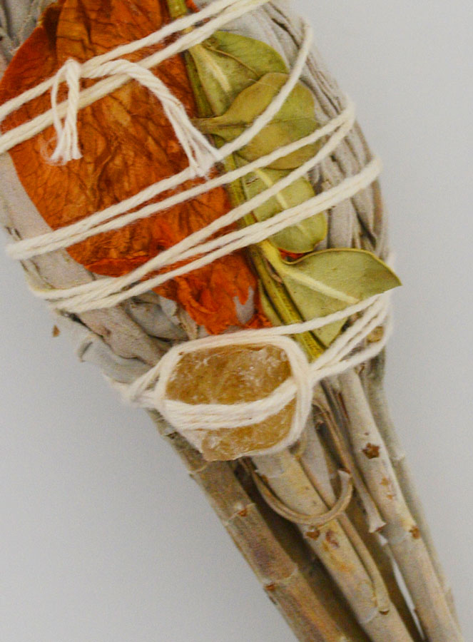 Smudge Torche de Sauge Blanche & Citrine (pic 3)
