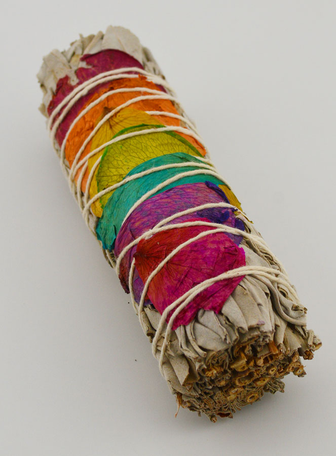 Smudge de Sauge Blanche & Pétales de Rose (pic 2)