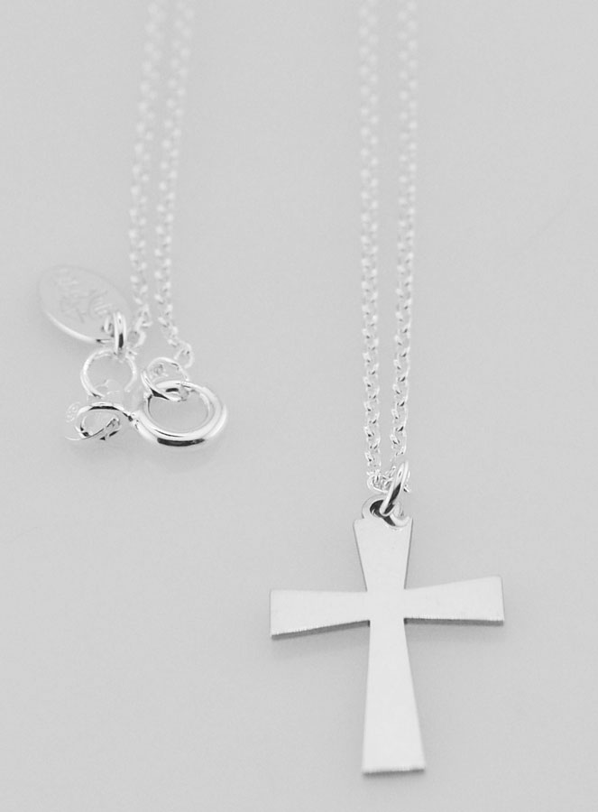 Collier Religieux & Croix - Argent 925/1000 (pic 3)