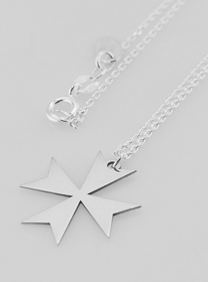 Collier Religieux & Croix - Argent 925/1000 (pic 1)