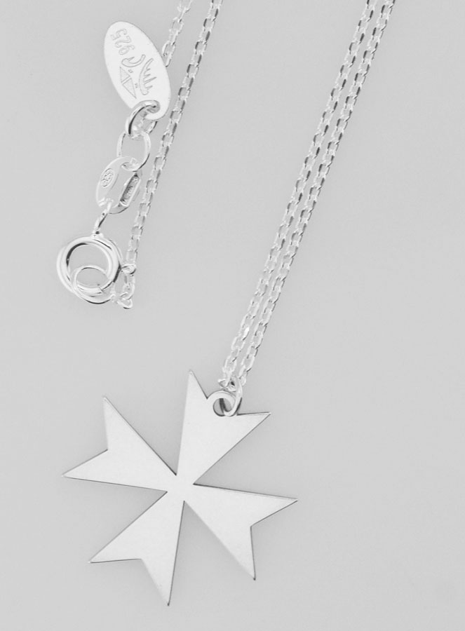 Collier Religieux & Croix - Argent 925/1000 (pic 4)