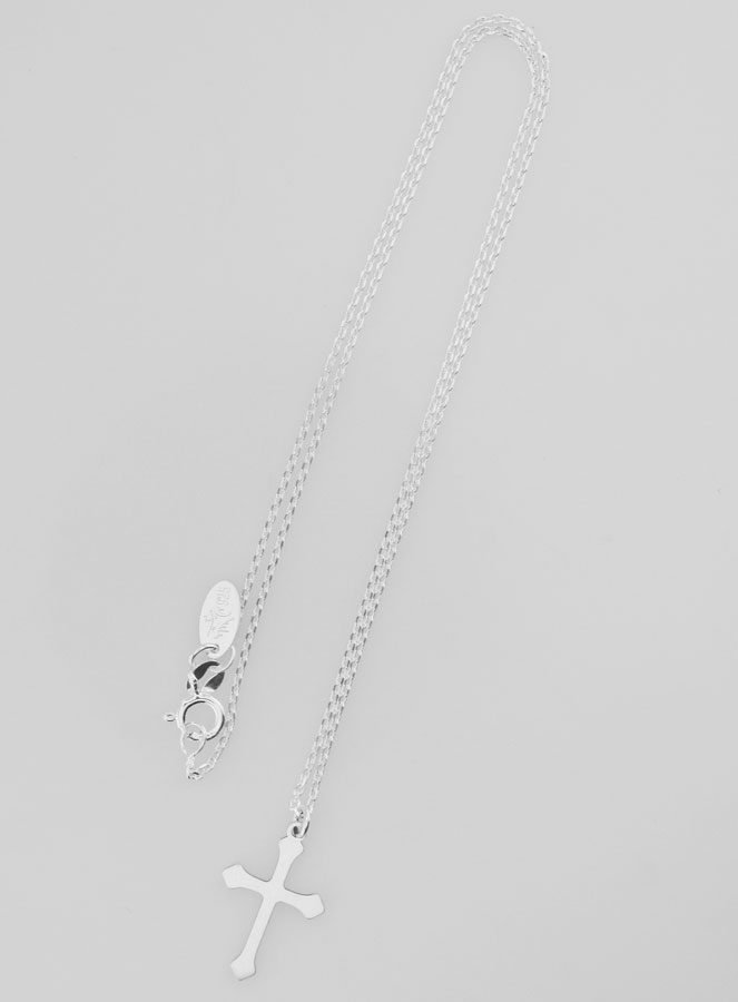 Collier Religieux & Croix - Argent 925/1000 (pic 2)