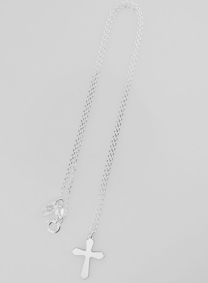 Collier Religieux & Croix - Argent 925/1000 (pic 2)