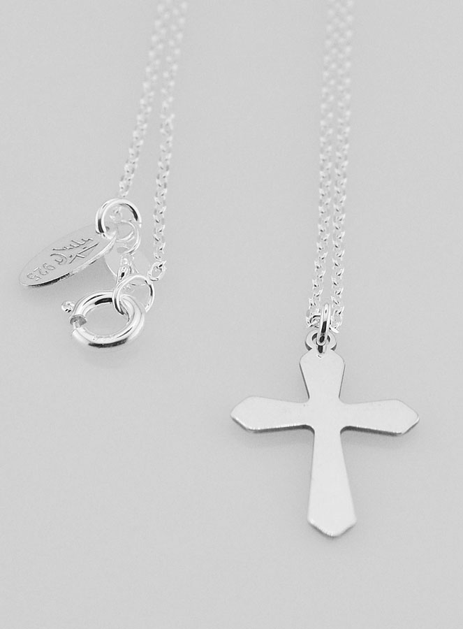 Collier Religieux & Croix - Argent 925/1000 (pic 3)