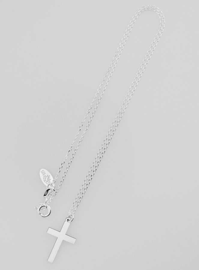 Collier Religieux & Croix - Argent 925/1000 (pic 2)