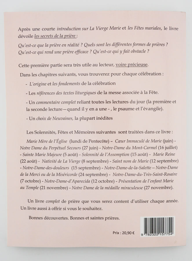 Livre de Prière - Priez Pour Nous Sainte Mère de Dieu - Tome 2 (pic 2)