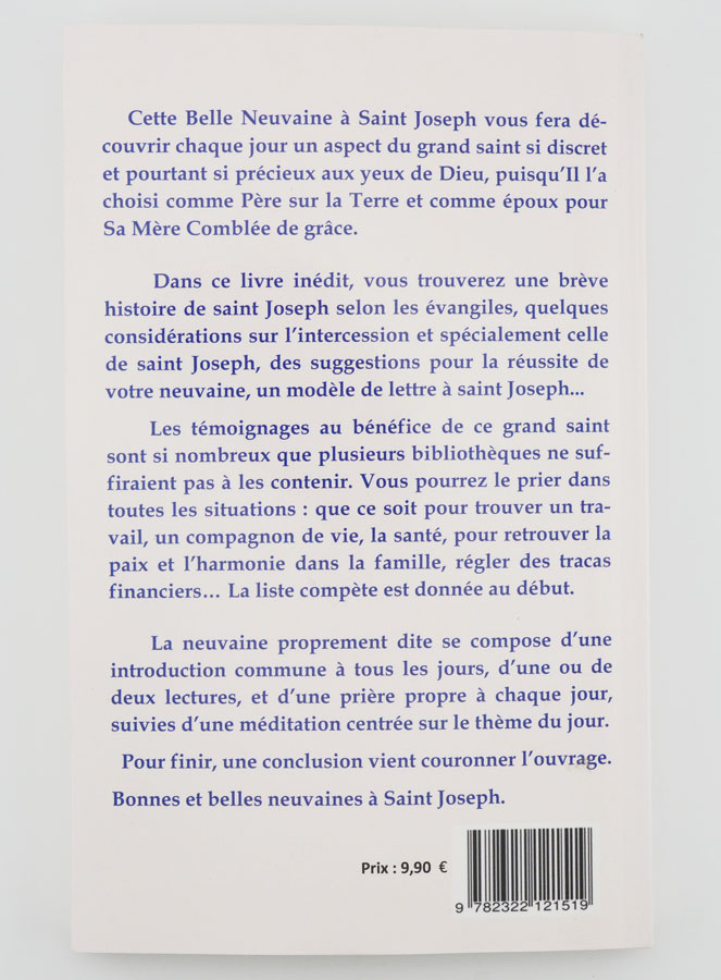 Livret de Neuvaine à Saint Joseph (pic 2)