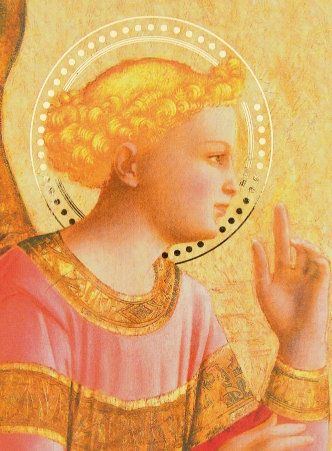 Icône Religieuse - Ange de l'Annonciation 14cm (pic 2)