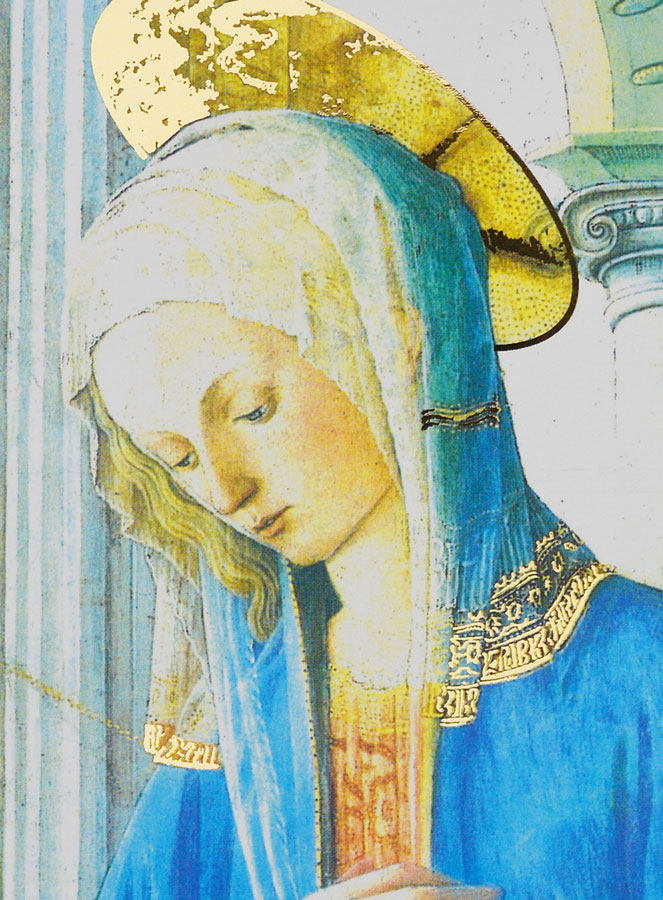 Icône Religieuse Vierge de l'Annonciation - 14cm (pic 2)