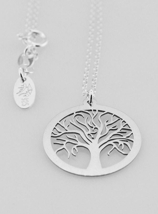 Collier Religieux Arbre de Vie - Argent 925/1000 (pic 3)