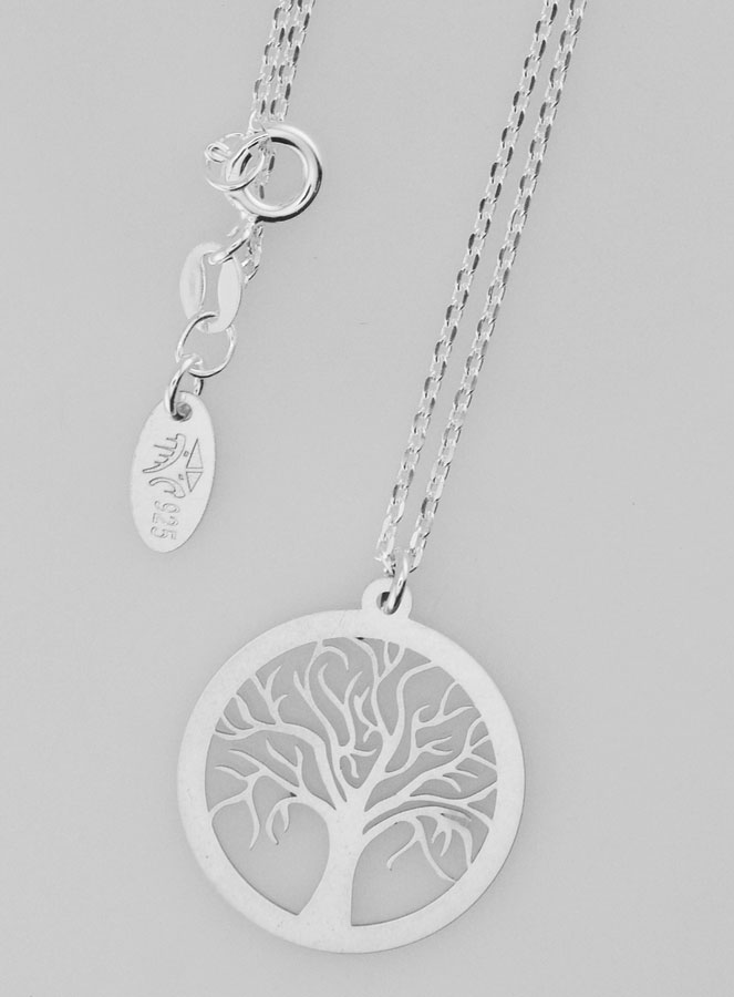 Collier Religieux Arbre de Vie - Argent 925/1000 (pic 4)