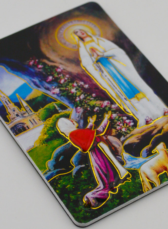 Souvenir de Lourdes - Magnet des Apparitions (pic 3)