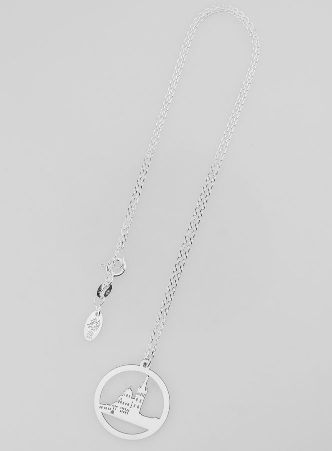 Collier Religieux Notre Dame de la Garde - Argent 925/1000 (pic 2)