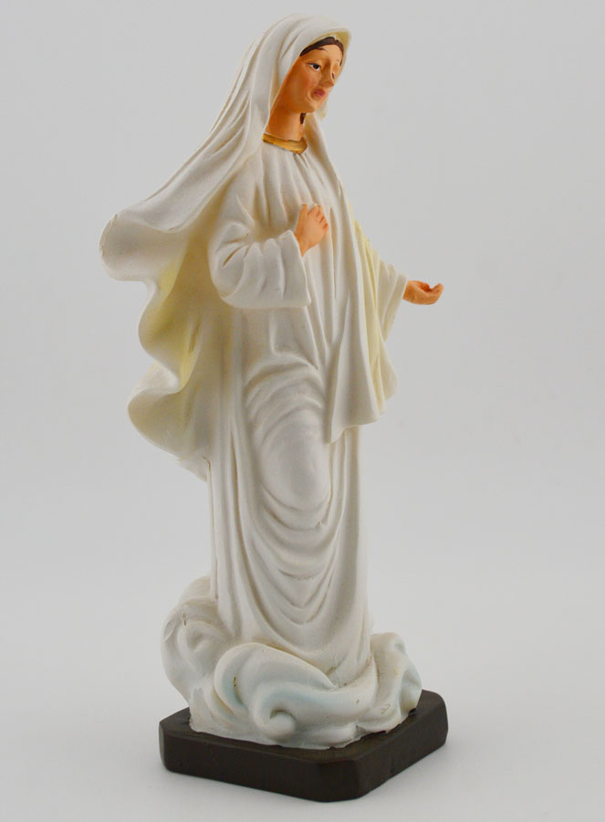 Statue Religieuse ND de Medjugorje - 15cm (pic 2)