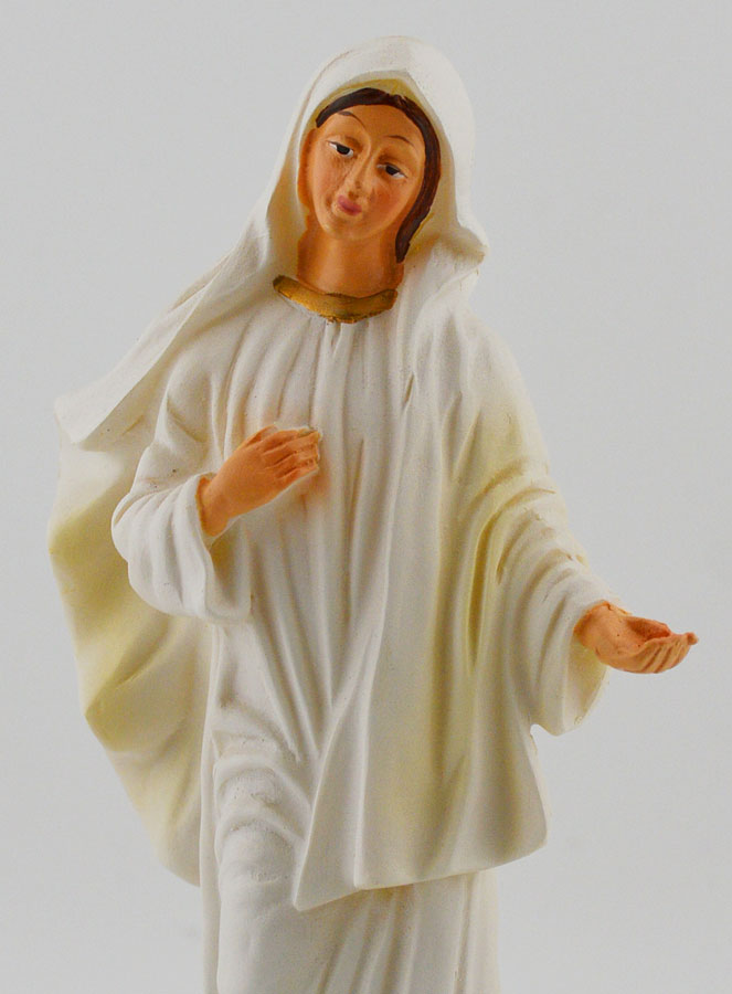 Statue Religieuse ND de Medjugorje - 15cm (pic 3)