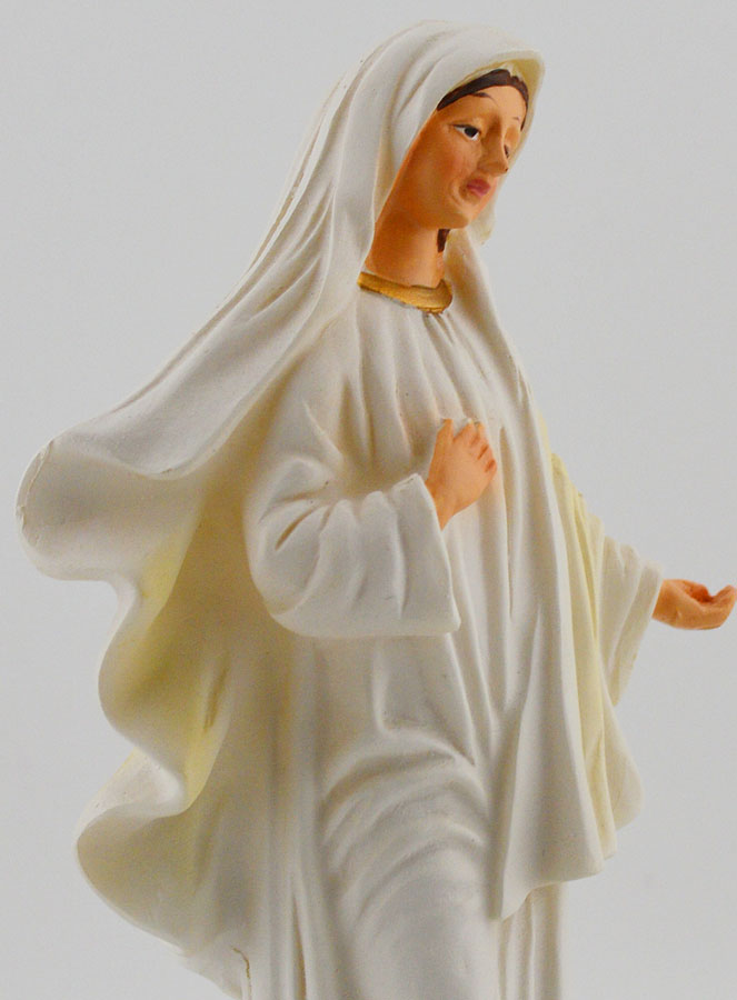 Statue Religieuse ND de Medjugorje - 15cm (pic 4)