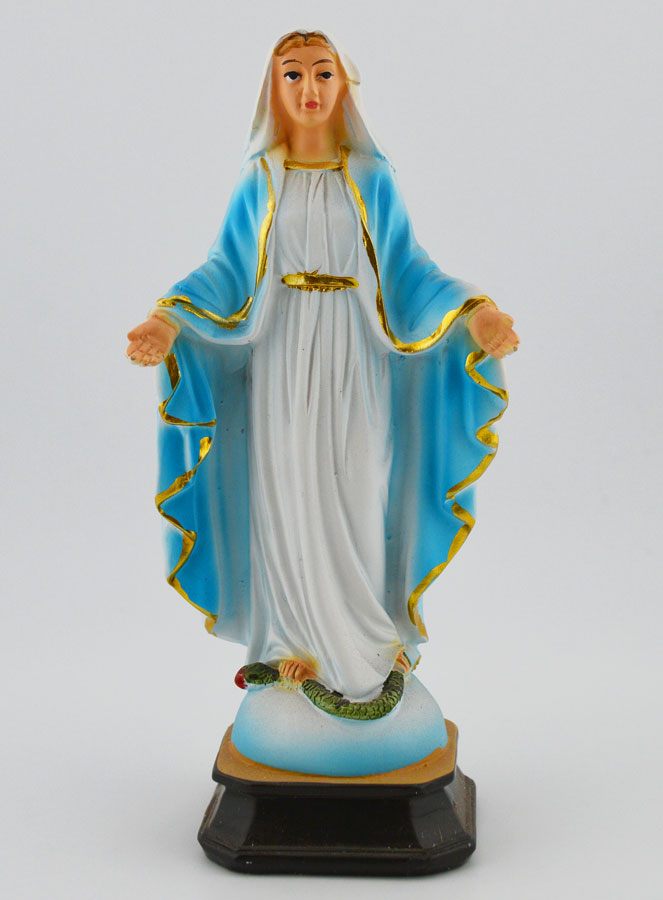 Statue Religieuse Vierge Miraculeuse - 15cm (pic 1)