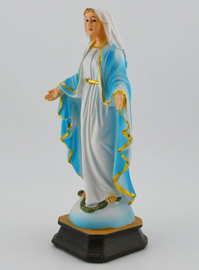 Statue Religieuse Vierge Miraculeuse - 15cm (pic 2)