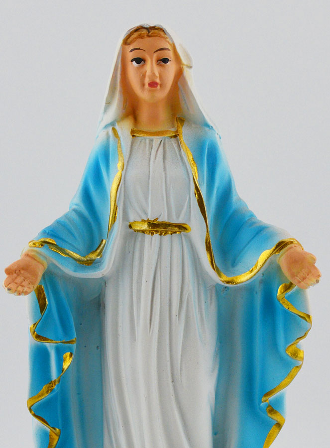 Statue Religieuse Vierge Miraculeuse - 15cm (pic 3)