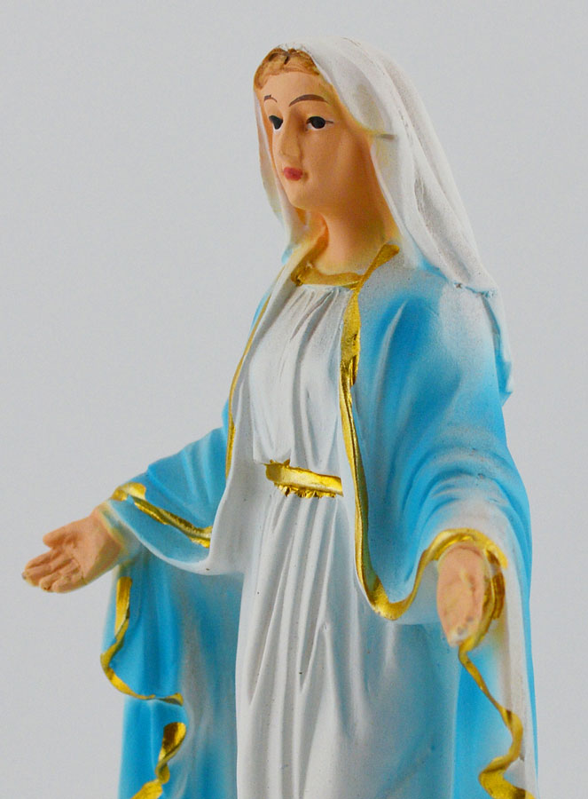 Statue Religieuse Vierge Miraculeuse - 15cm (pic 4)