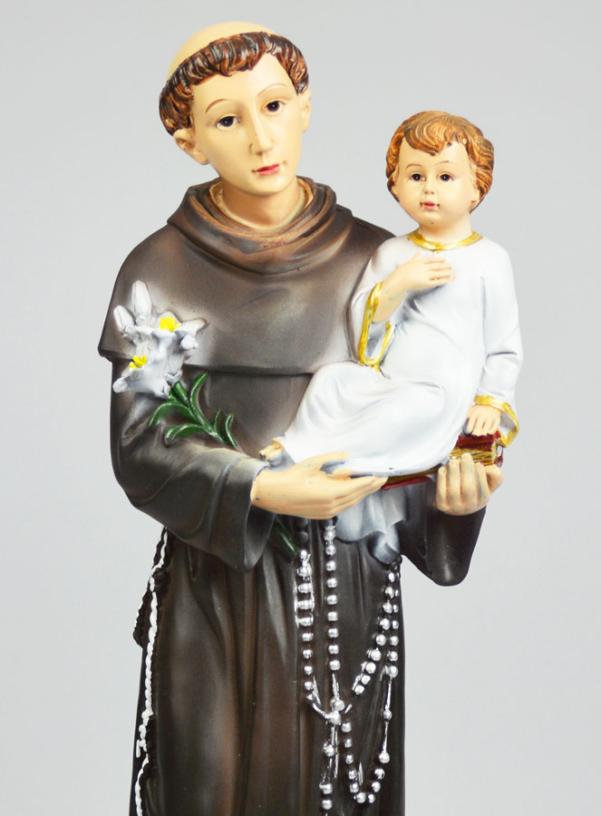 Statue Religieuse de Saint Antoine - 30cm (pic 3)