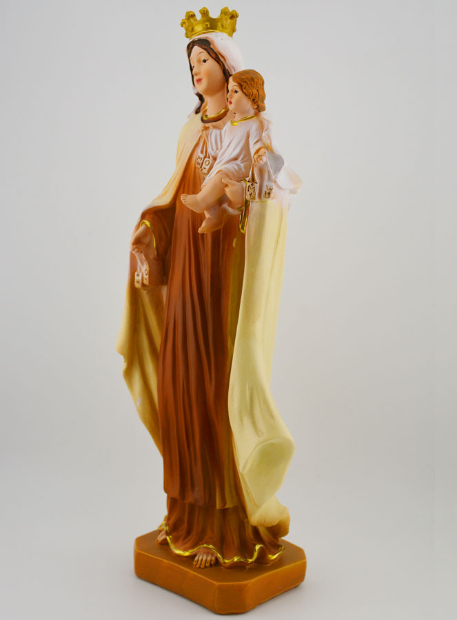Statue Religieuse de la Vierge du Mont Carmel - 30cm (pic 2)