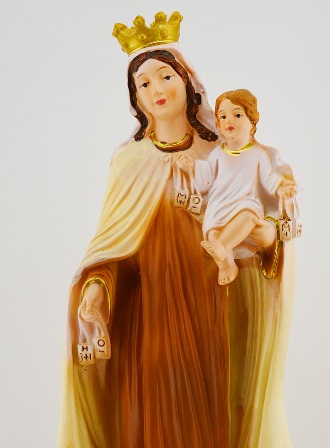 Statue Religieuse de la Vierge du Mont Carmel - 30cm (pic 3)