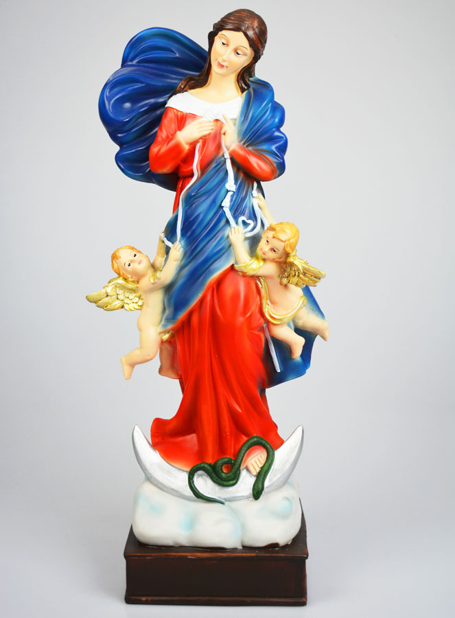 Statue Religieuse Marie qui Défait les Noeuds - 40cm (pic 1)
