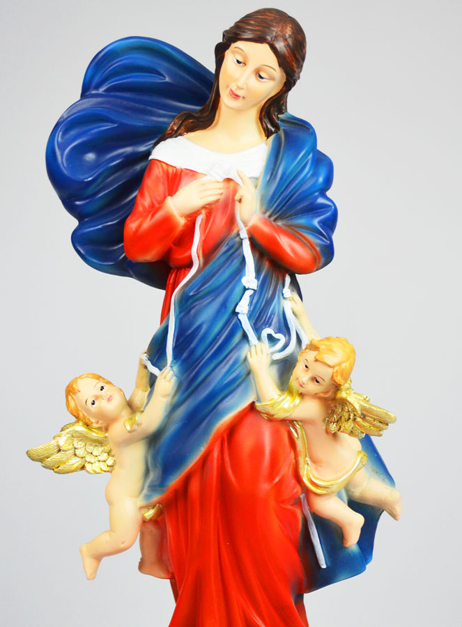 Statue Religieuse Marie qui Défait les Noeuds - 40cm (pic 3)