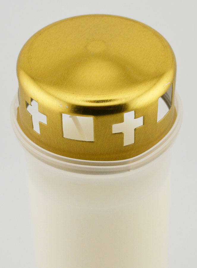 Bougie Funéraire Blanche (pic 4)