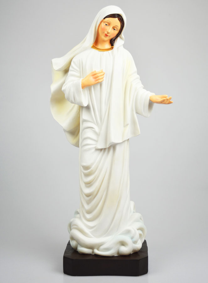 Statue Religieuse ND de Medjugorje - 40cm (pic 1)